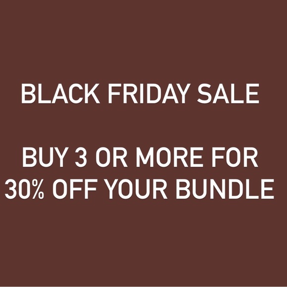 ALL ITEMS ARE 30% OFF WHEN YOU BUY 3 OR MORE - VALID UNTIL SUN NOV 27! - Picture 1 of 1